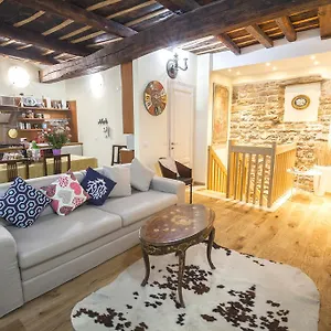 Porta Dipinta House Alta Lägenhet Bergamo